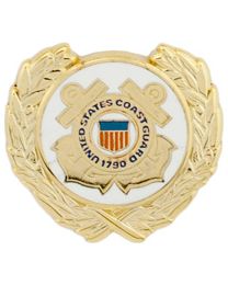 PIN-USCG LOGO,WREATH