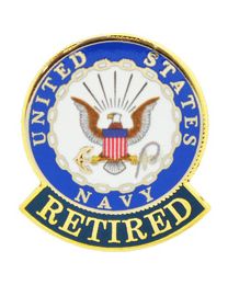 PIN-USN LOGO RETIRED