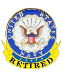 PIN-USN RETIRED