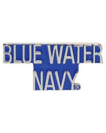PIN-USN,SCR,BLUE WATER
