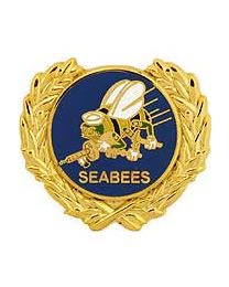 PIN-USN,SEABEES,WREATH