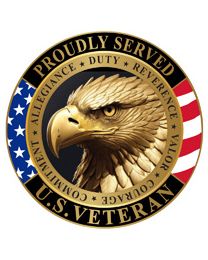 PIN-U.S. VETERAN PROUDLY