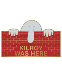 PIN-KILROY WAS HERE