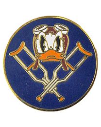 PIN-WWII,RUPTURED DUCK