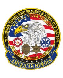 SIGN-AMERICAN HEROES
