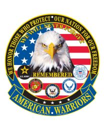 SIGN-AMERICAN WARRIORS