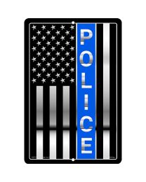 SIGN-POLICE,BLUE LINE