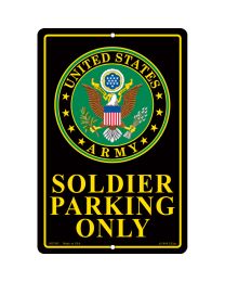 SIGN-U.S.ARMY,PARKING