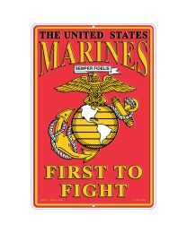 SIGN-U.S.MARINES,FIGHT