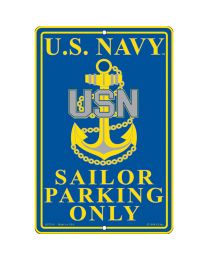 SIGN-U.S.NAVY,PARKING