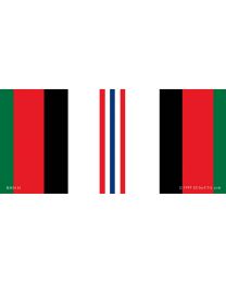 STICKER-AFGHAN WAR,SVC RBN