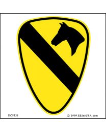 STICKER-U.S. ARMY,001ST CAV DI