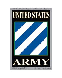 STICKER-U.S. ARMY,003RD DIV