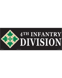 STICKER-U.S. ARMY,004TH DIV