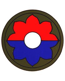 STICKER-U.S. ARMY,009TH DIV