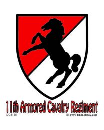 STICKER-U.S. ARMY,011TH ACR