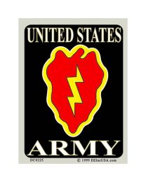 STICKER-U.S. ARMY,025TH DIV