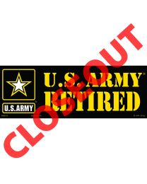 STICKER-U.S. ARMY,RET