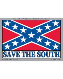 STICKER-CONFEDERATE,SAVE