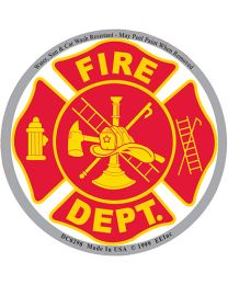 STICKER-FIRE DEPARTMENT