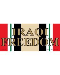 STICKER-IRAQ WAR,SVC RBN