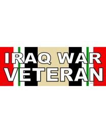 STICKER-IRAQ WAR,SVC RBN