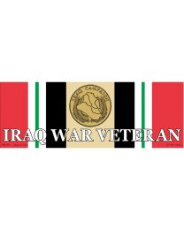 STICKER-IRAQ WAR,SVC RBN
