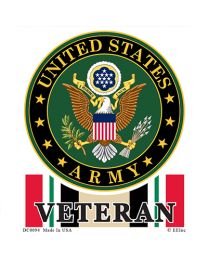 STICKER-IRAQI FREED,ARMY