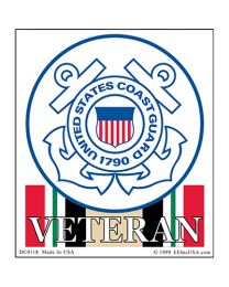 STICKER-IRAQI FREED,USCG