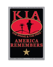 STICKER-KIA,AMERICA RMBR