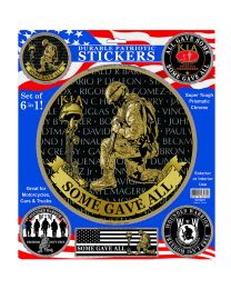 STICKER-KIA*WW,SOME GAVE ALL