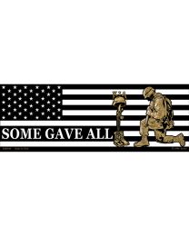 STICKER-KIA*WW,SOME GAVE ALL