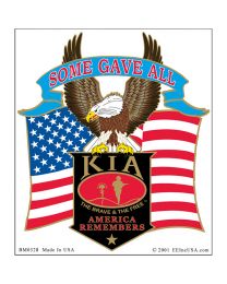 STICKER-KIA,SOME GAVE ALL