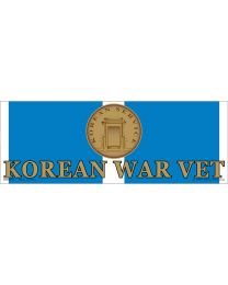 STICKER-KOREA WAR SVC RBN