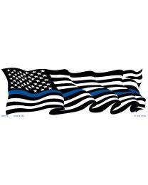 STICKER-POLICE,BLUE LINE