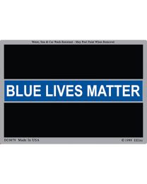 STICKER-POLICE,BLUE LINE