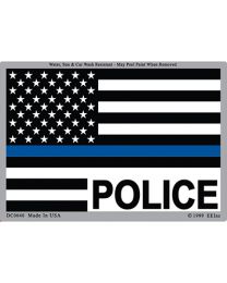 STICKER-POLICE,BLUE LINE