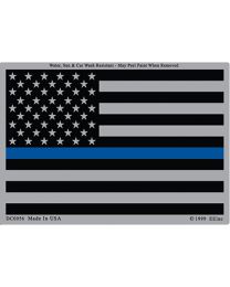 STICKER-POLICE,BLUE LINE