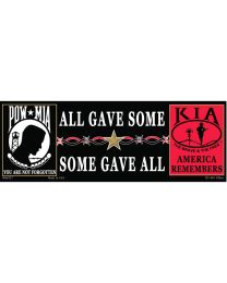 STICKER-POW*KIA,AMERICA