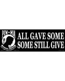 STICKER-POW*MIA,ALL GAVE