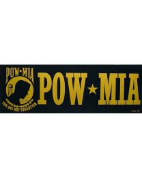 STICKER-POW*MIA,GOLD