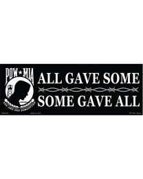 STICKER-POW*MIA,SOME GAVE ALL