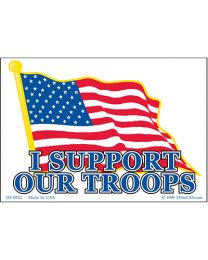 STICKER-SUPPORT OUR TROOPS