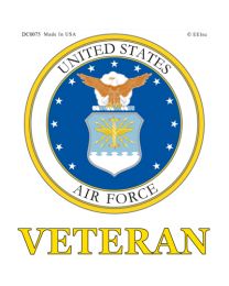 STICKER-U.S. AIR FORCE,VET