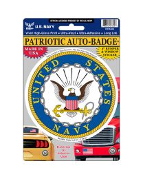 STICKER-U.S. NAVY LOGO