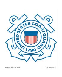 STICKER-U.S. COAST GUARD LOGO
