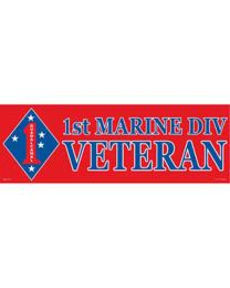 STICKER-U.S. MARINES,001ST VET