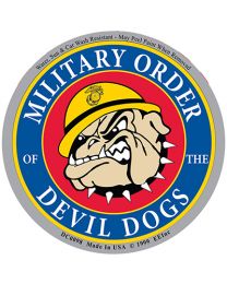 STICKER-U.S. MARINES,DEVIL DOG