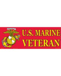 STICKER-U.S. MARINES,VET