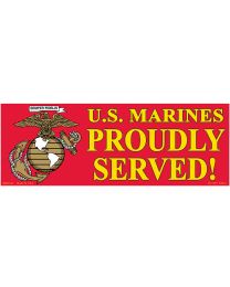 STICKER-U.S. MARINES EGA,PROUD